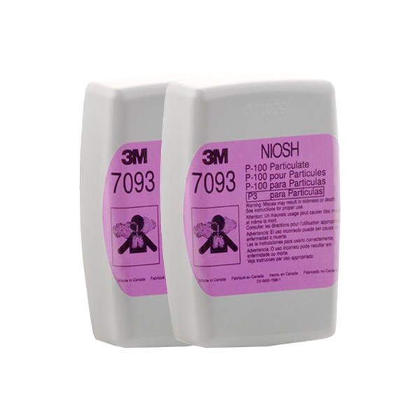 Cartuchos p/partículas P100 3M 7093-B
