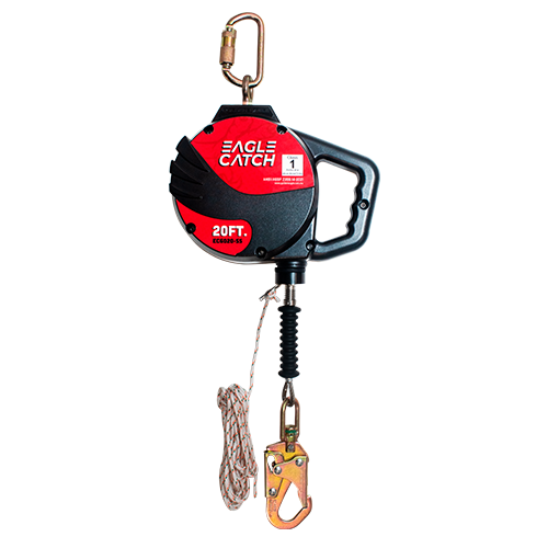 Línea retráctil Eagle Catch EC6020-SS de cable de acero inoxidable 6m (20 ft)