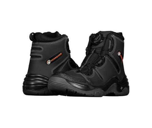 Bota Berrendo Mod. 3013 Casquillo Acero Ajuste Boa Napa Negro