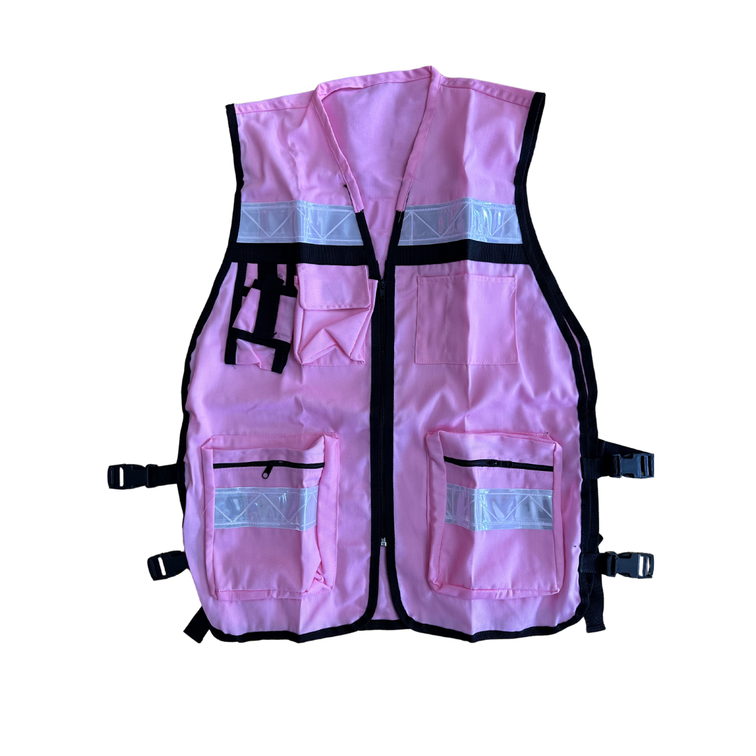 Chaleco tipo brigadista variedad de colores